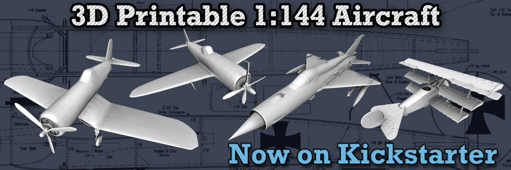 1:144 Aircraft on Kickstarter!